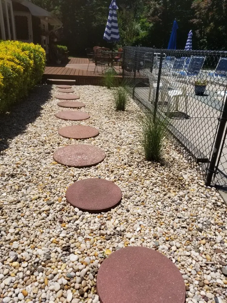 Affordable landscape installation in Deer Park, NY by Fuentes Landscaping