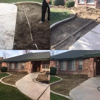 Fuentes Landscaping Garden Logo