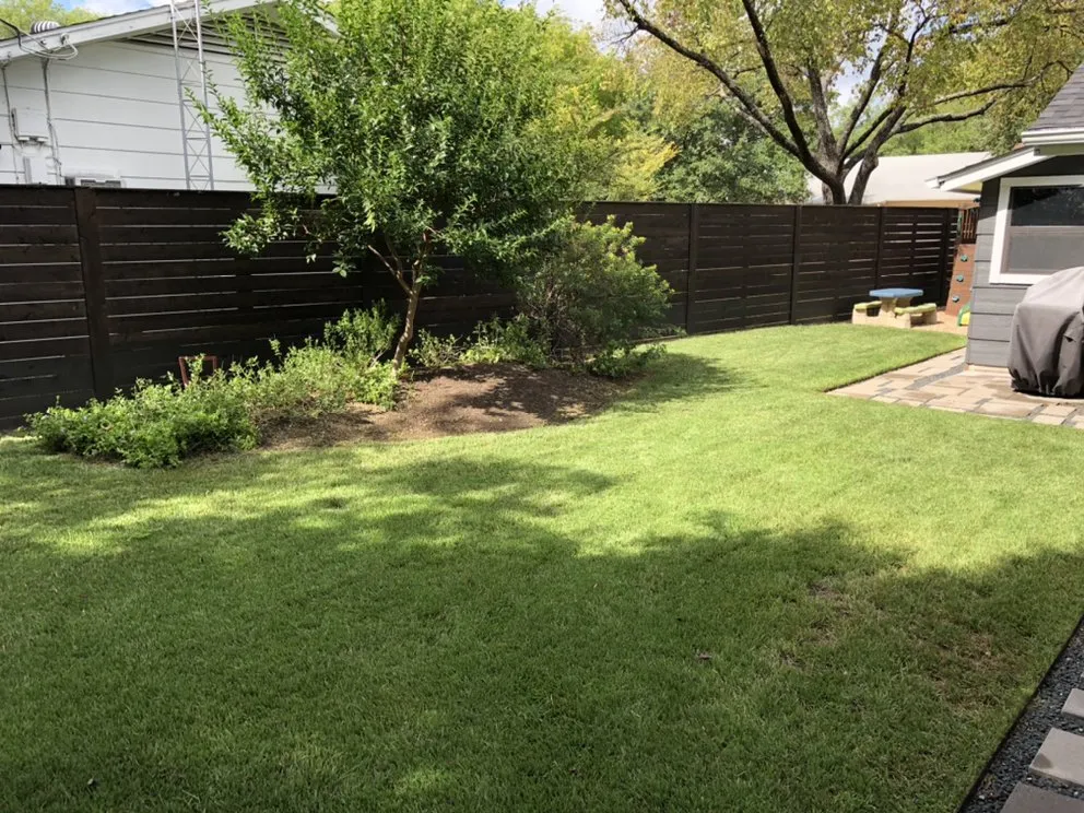 Affordable garden landscaping in Austin, TX by Fuentes Lawn Care