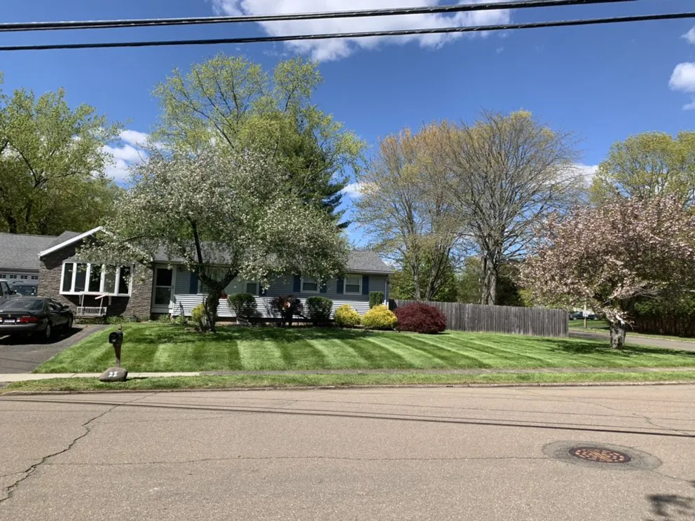 Professional outdoor landscaping in Meriden, CT by Fuentes Lawn Care