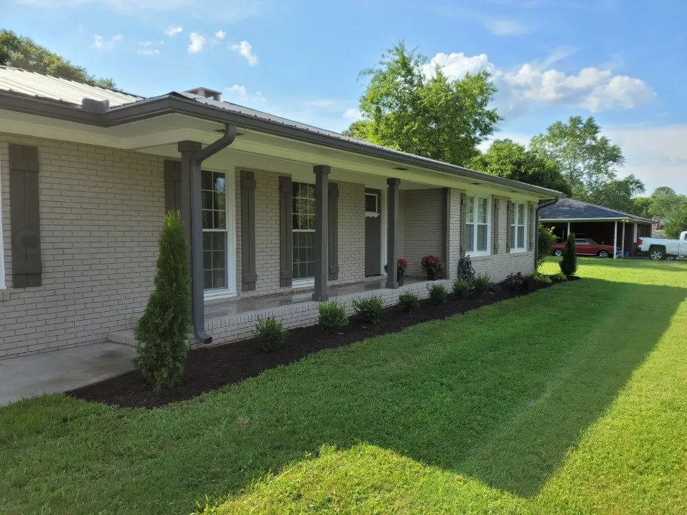 Custom yard cleanup service for residential properties in Cartersville, GA by Full Armor Landscaping