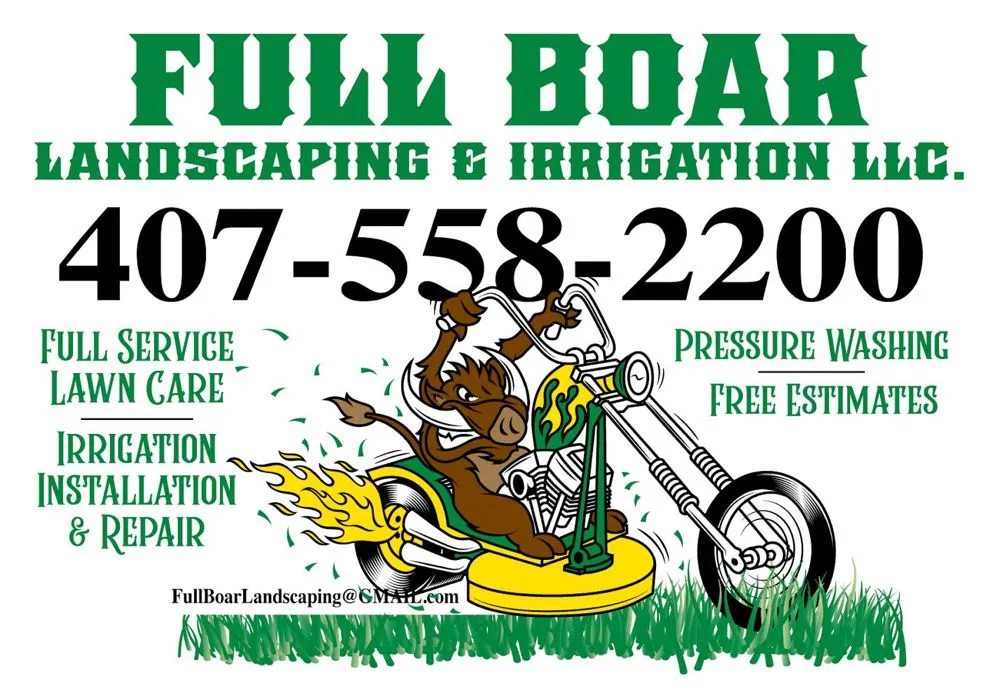 Reliable yard cleanup service for outdoor upgrades across Orlando Fl, FL - Full Boar Landscaping and Irrigation