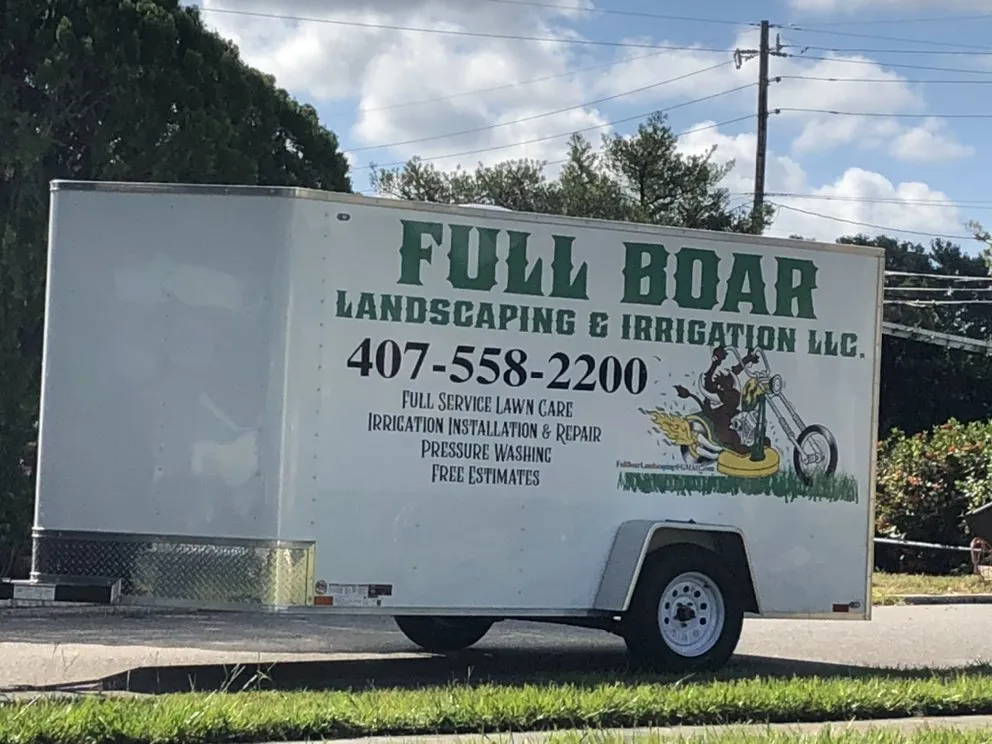 Local outdoor landscaping for residential properties across Orlando Fl, FL - Full Boar Landscaping and Irrigation