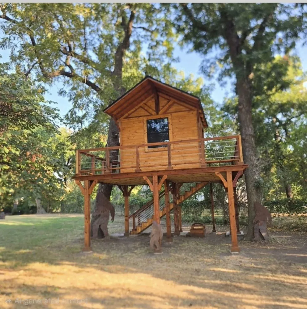 Professional yard cleanup service in Guthrie, OK by Full Circle Pergolas