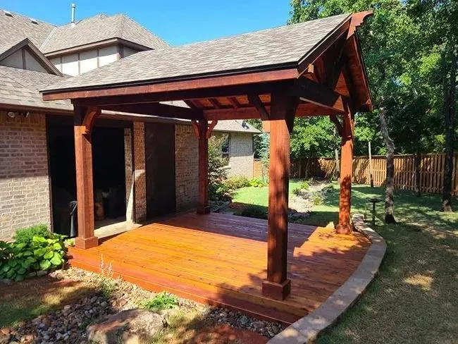 Local yard maintenance near you across Guthrie, OK - Full Circle Pergolas