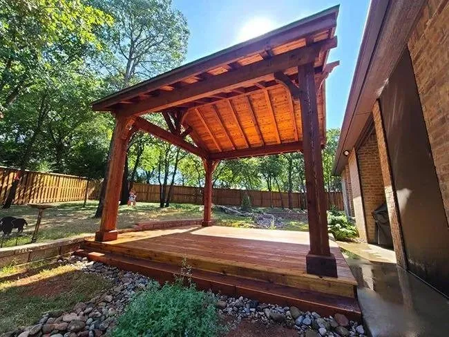 Reliable lawn care service in Guthrie, OK by Full Circle Pergolas