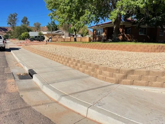 Expert landscape design for beautiful yards in Glendale, UT by Full Curl Landscaping