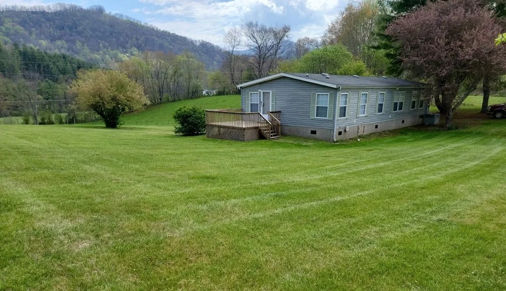 Custom lawn mowing service in Waynesville, NC by Full Moon Lawn Care