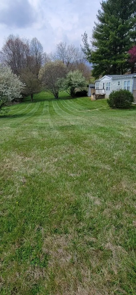 Affordable lawn mowing service for homes across Waynesville, NC - Full Moon Lawn Care
