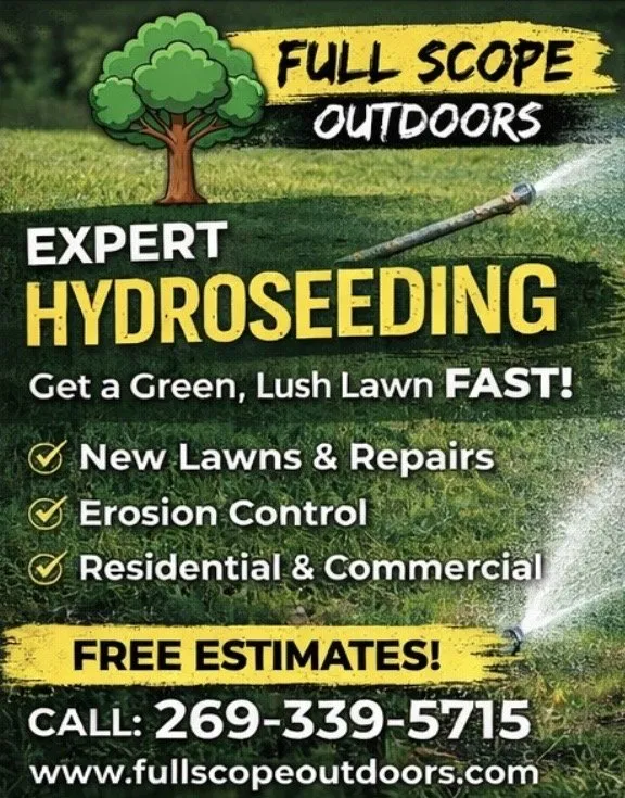 Affordable yard maintenance in Battle Creek, MI by Full Scope Outdoors