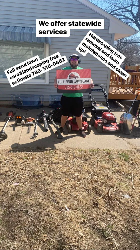 Reliable lawn mowing service for outdoor upgrades across New Cambria, KS - Full send lawn care