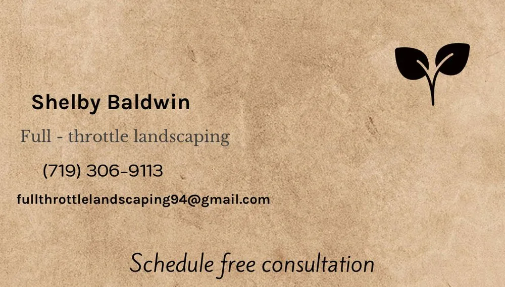 Local garden landscaping in Calhan, CO - Full-Throttle Landscaping