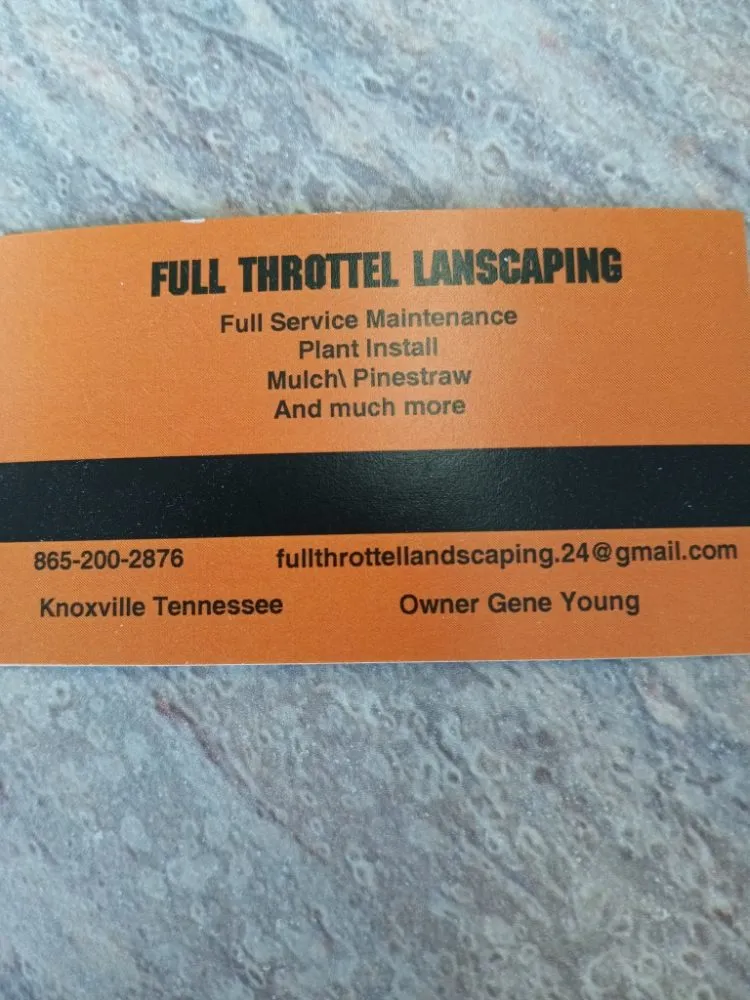 Expert landscaping services experts serving Knoxville, TN - Full Throttle Landscaping