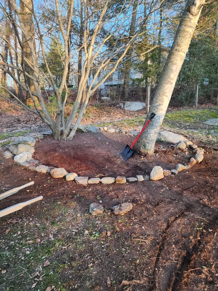 Custom yard cleanup service in Tolland, CT by Full Throttle Lawn Care