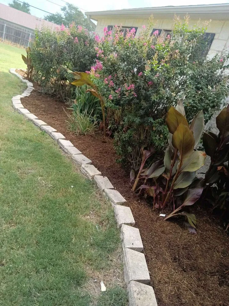 Affordable outdoor landscaping in Greenville, TX by Fuller's Lawn Service