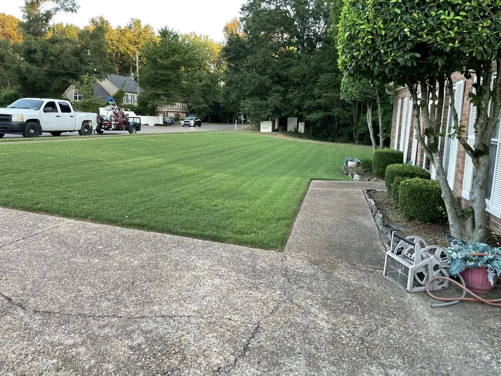 Affordable lawn mowing service for year-round maintenance across Memphis, TN - Fuller’s Multi-Services