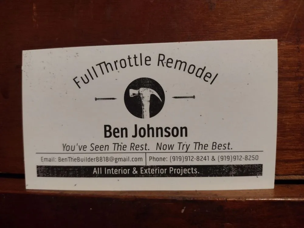 Custom landscape design in Selma, NC - FullThrottle Remodel