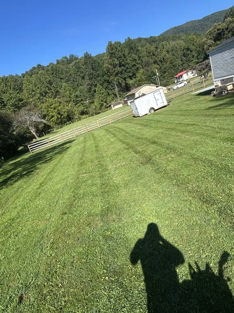 Trusted lawn mowing service for homes in Old Fort, NC by Fully Involved Lawn Care and Landscaping