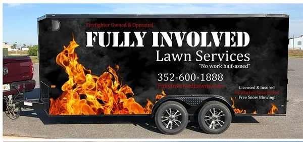 Fully Involved Lawn Services Logo