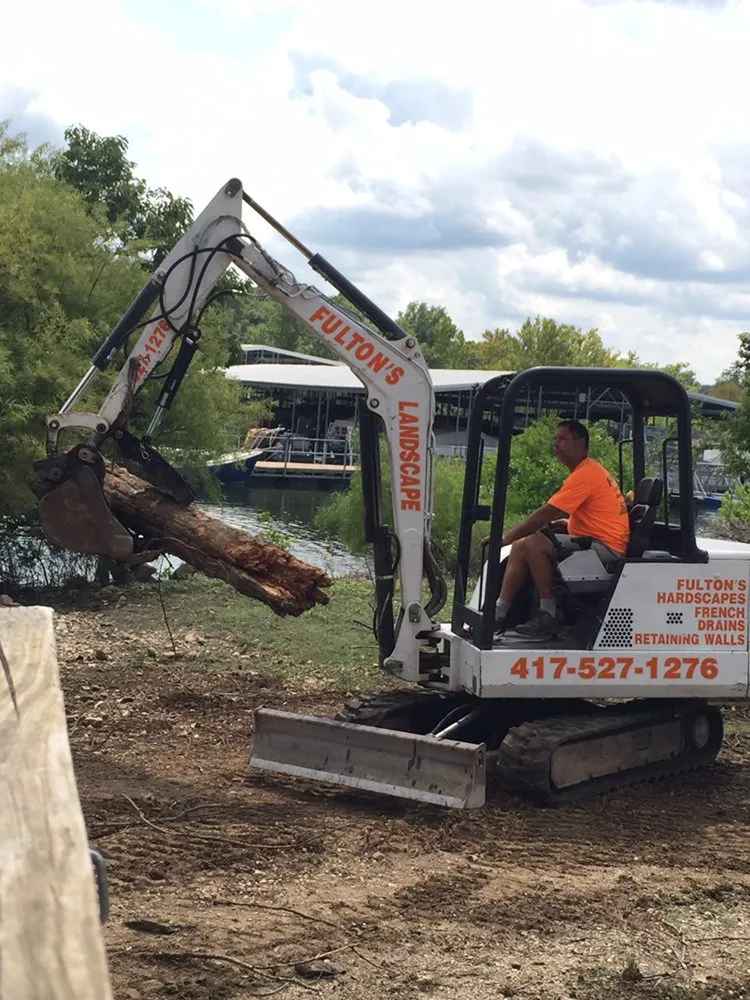 Reliable garden landscaping in Kirbyville, MO - Fulton's Excavation and Landscaping