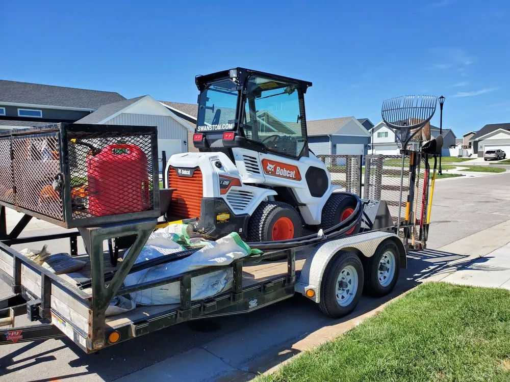 Professional outdoor landscaping with custom design in Fargo, ND by Funk's Lawn Care Service