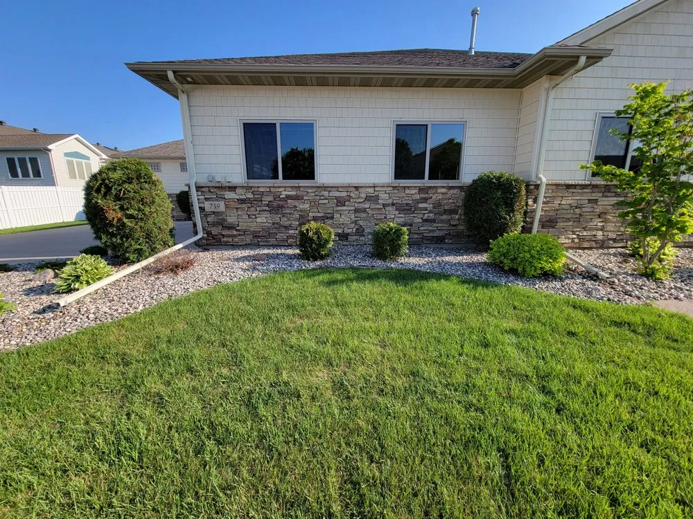 Professional landscape installation in Fargo, ND - Funk's Lawn Care Service