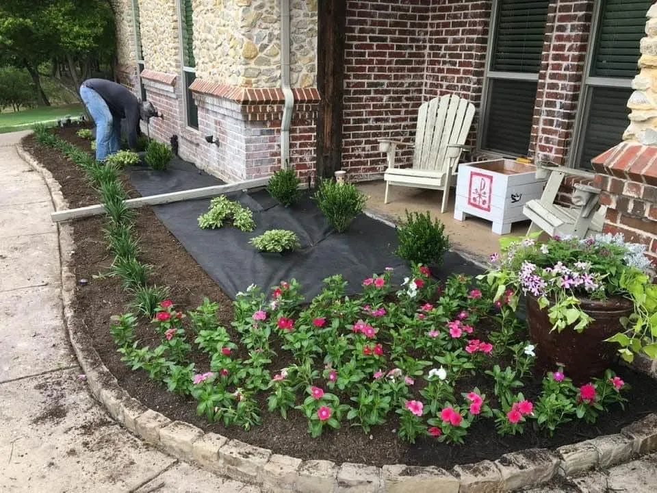 Top-rated residential landscaping for year-round maintenance in Lake Worth, TX by Funky Town Landscaping