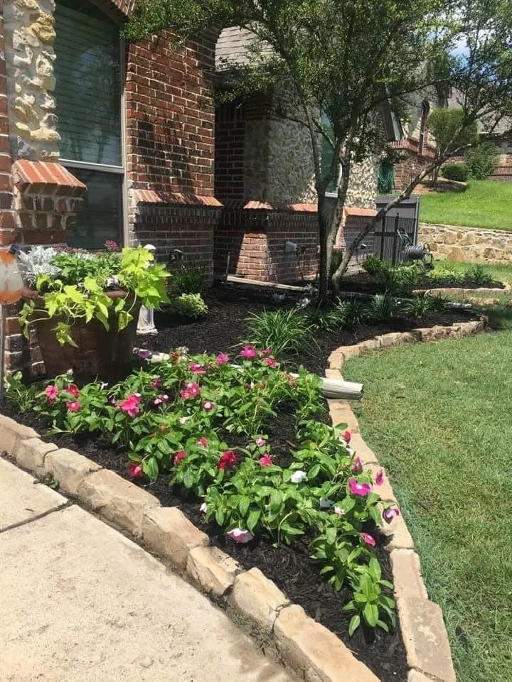 Expert landscaping services in Lake Worth, TX by Funky Town Landscaping