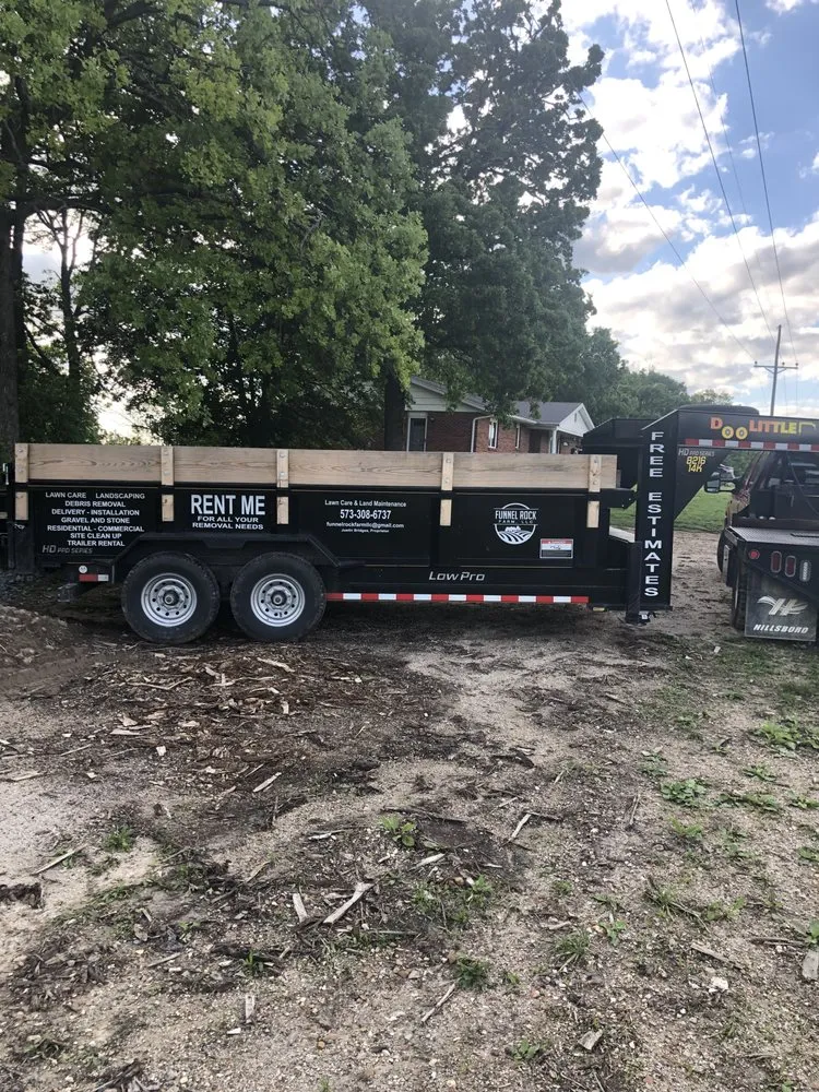 Professional yard maintenance near you in Linn, MO by Funnel Rock Farm