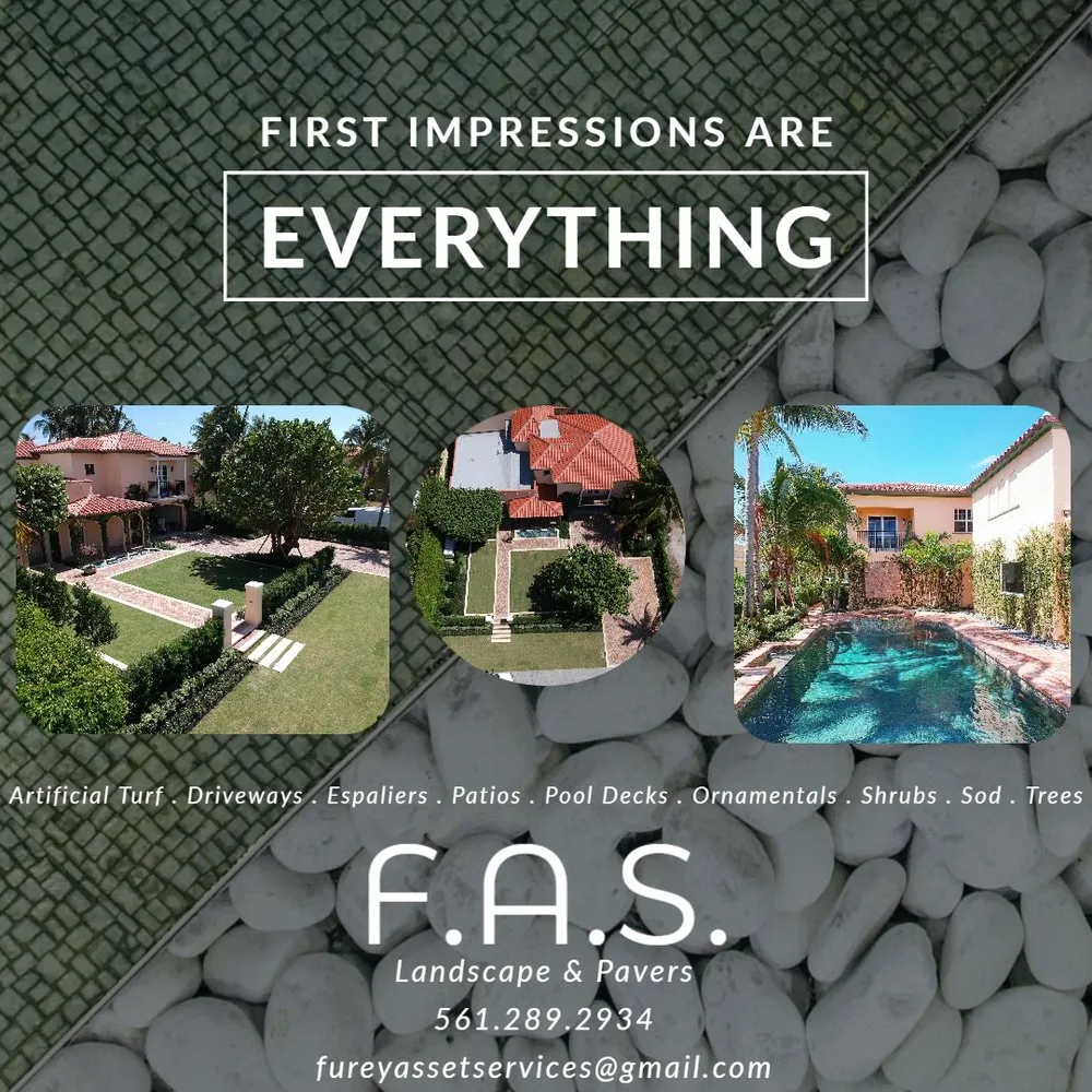 Professional landscape design for beautiful yards across Boca Raton, FL - Furey Asset Services