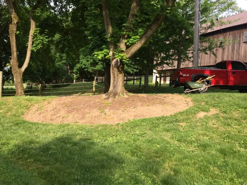 Custom residential landscaping in Mohnton, PA by Furey Power