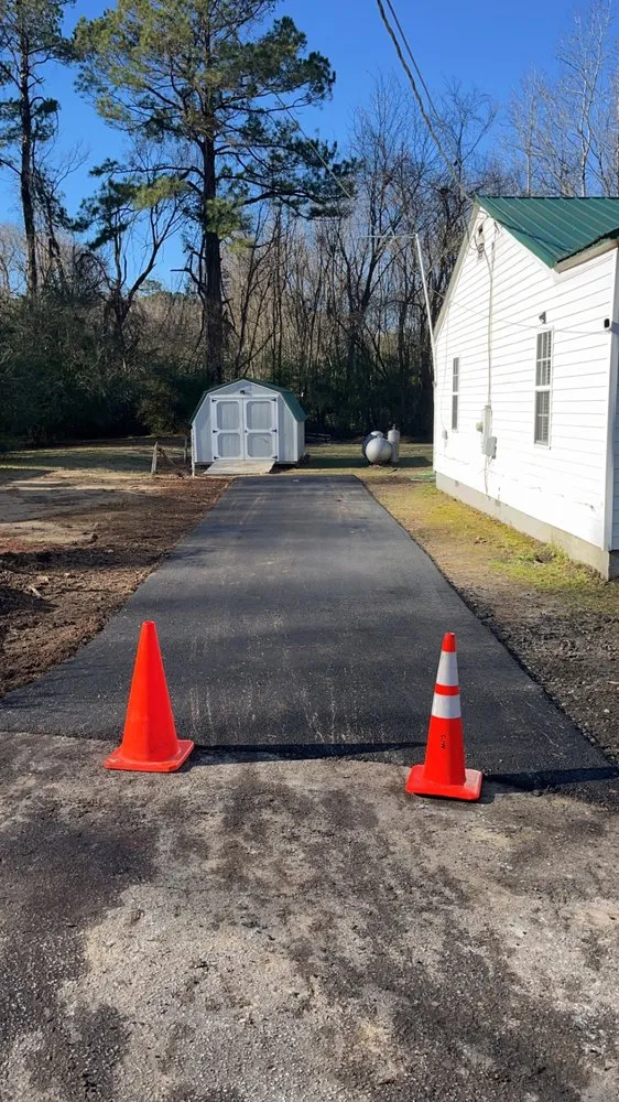 Professional garden landscaping for homes in Plymouth, NC by Furloughs Contracting