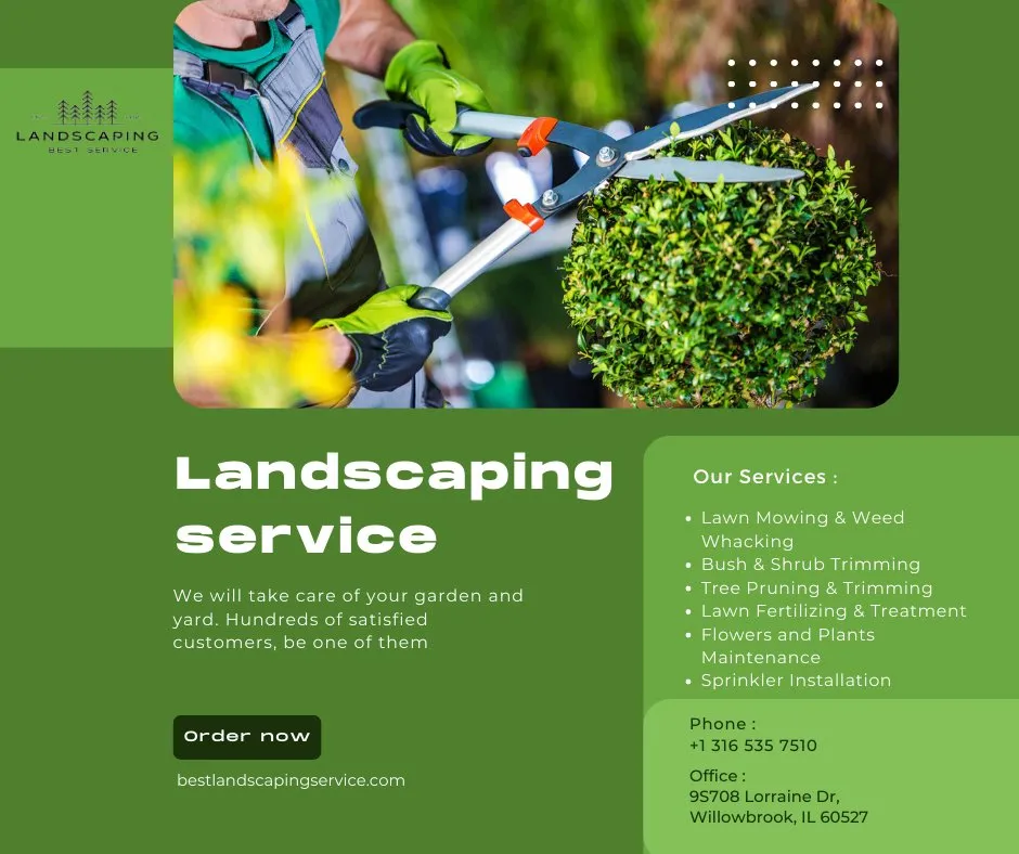 Local residential landscaping with custom design across Willowbrook, IL - Furniture Assembly Service