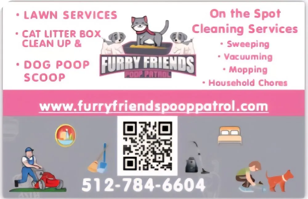 Affordable yard maintenance in Round Rock, TX by Furry Friends Poop Patrol
