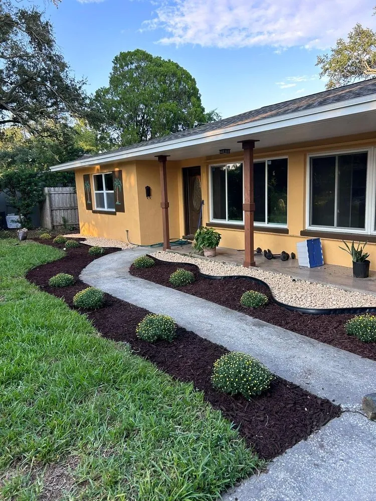 Expert yard maintenance for outdoor upgrades in Tampa, FL by Future Landscaping