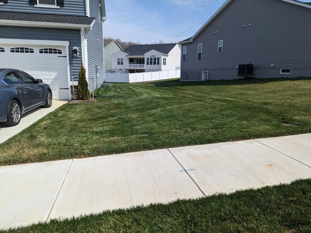 Custom landscape installation in Fredericksburg, VA by Future Lawn Care