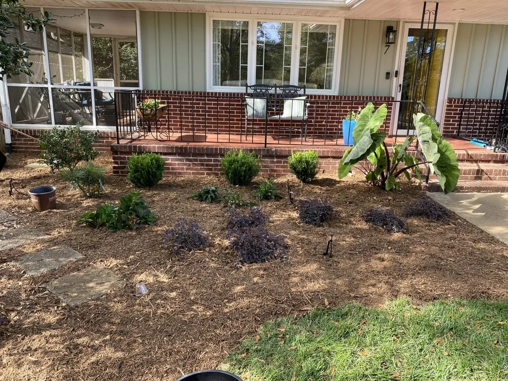 Professional yard maintenance with custom design across Greenville, SC - Future Vision Landscaping