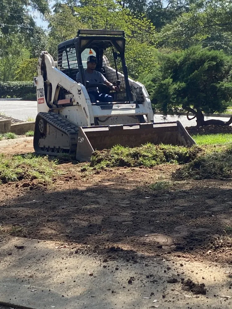 Custom garden landscaping in Greenville, SC by Future Vision Landscaping