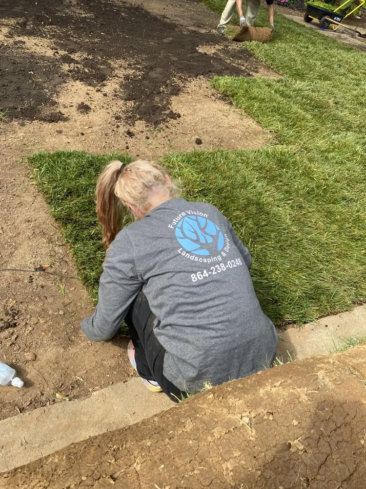 Custom landscaping services in Greenville, SC - Future Vision Landscaping