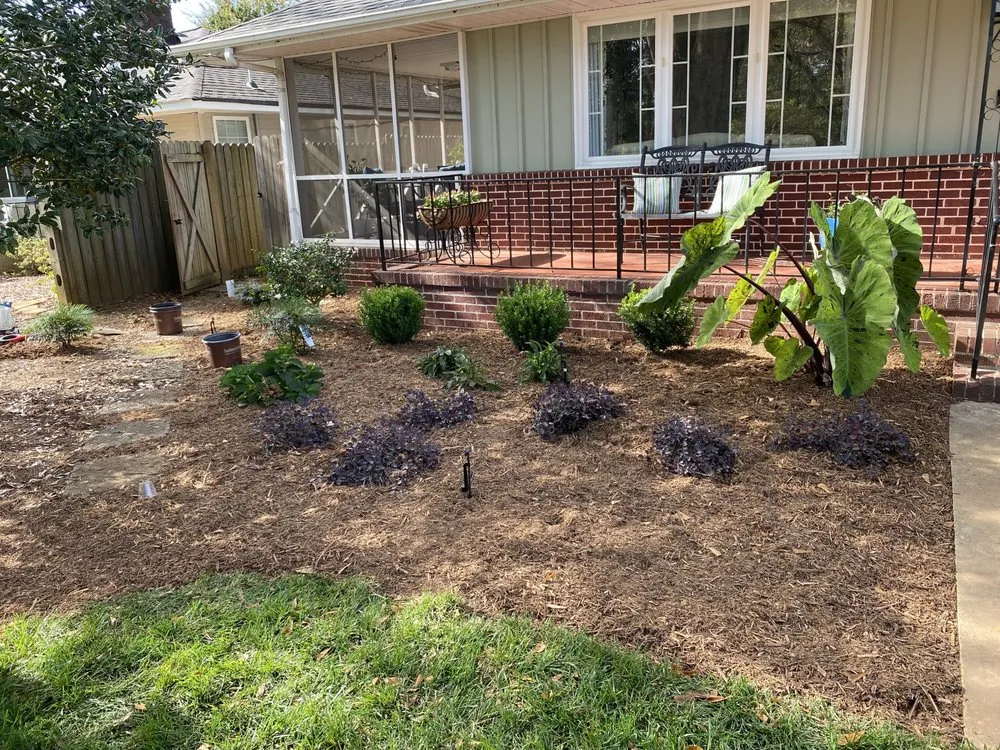 Professional garden landscaping for homes across Greenville, SC - Future Vision Landscaping
