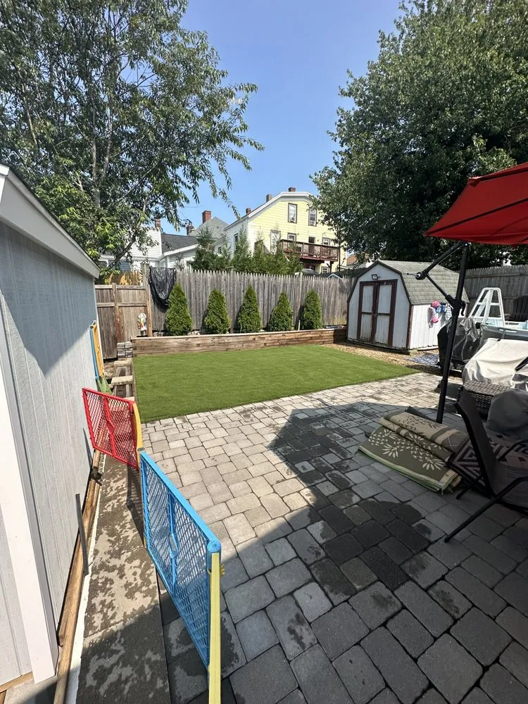 Affordable landscaping services for residential properties in Abington, MA by FW Landscaping Construction