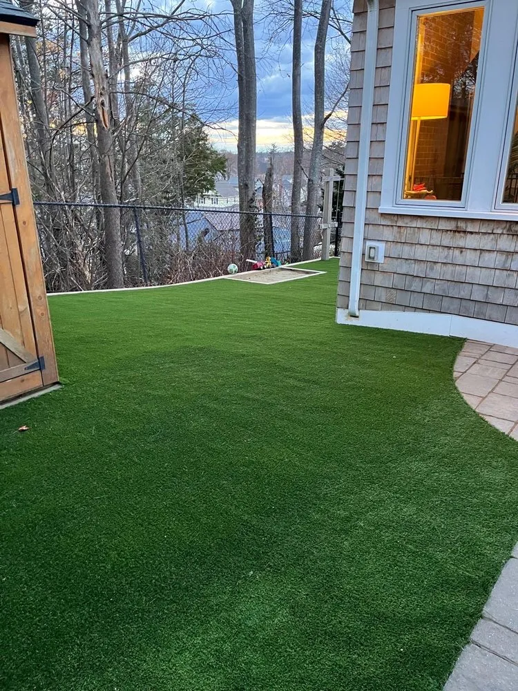 Custom yard maintenance experts serving Abington, MA - FW Landscaping Construction