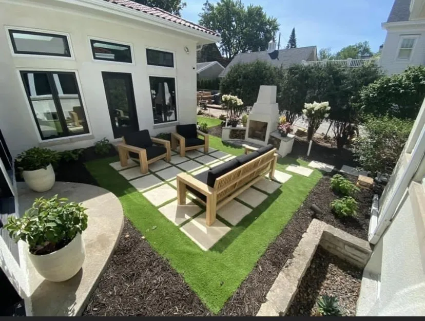 Professional landscape installation in Dayton, MN by FYI Landscaping