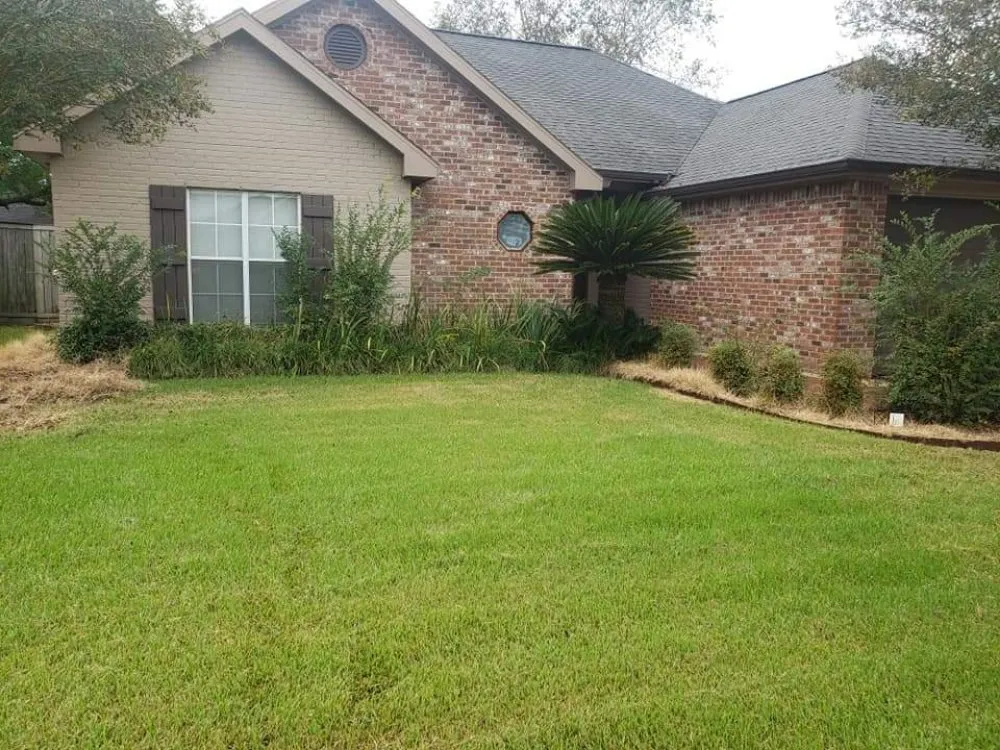 Custom garden landscaping for residential properties in Scott, LA by G & C Lawn & Landscaping