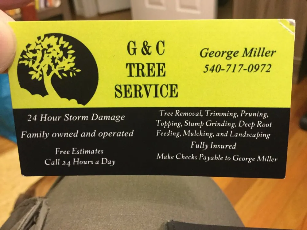 Reliable landscape installation in Fredericksburg, VA by G & C Tree Service