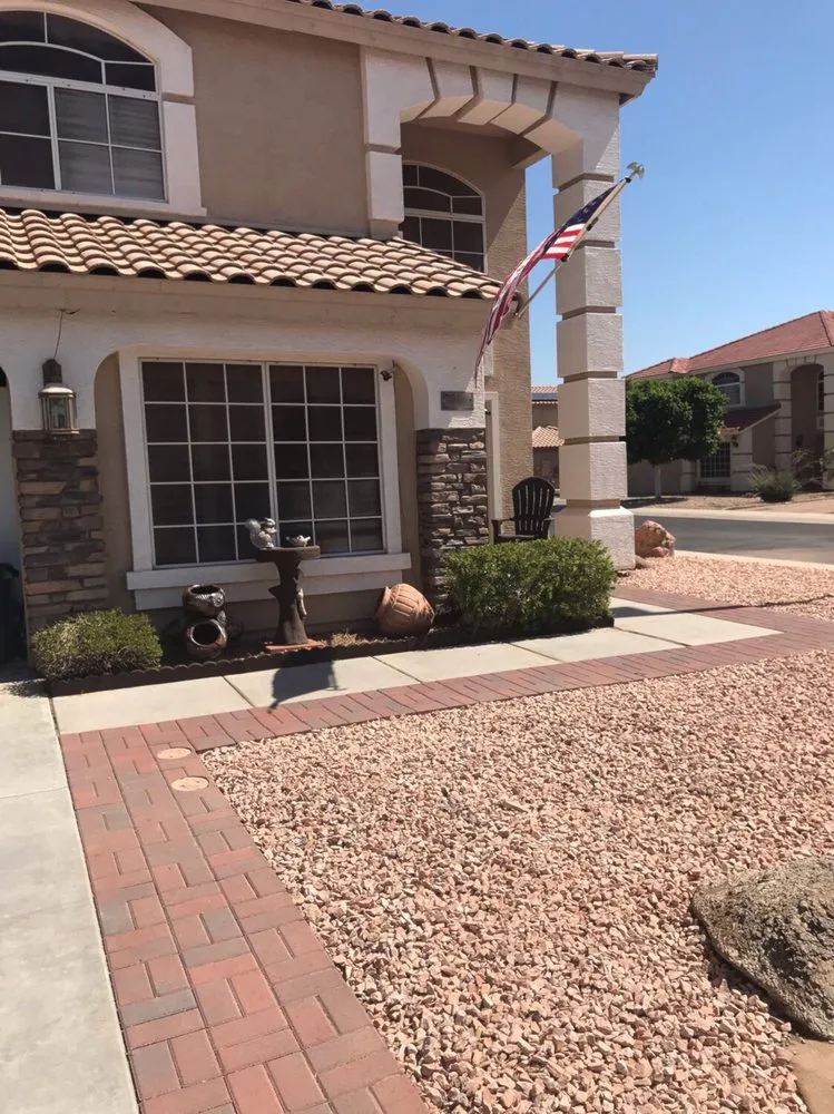 Local lawn mowing service for homes in Buckeye, AZ by G & D Landscaping