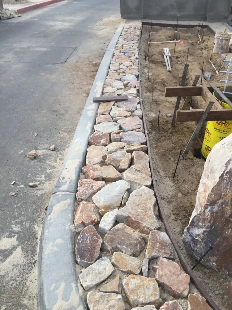 Professional garden landscaping in Chino, CA by G & G Landscape