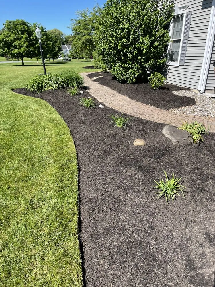 Professional yard cleanup service in Latham, NY by G & G Landscape Design