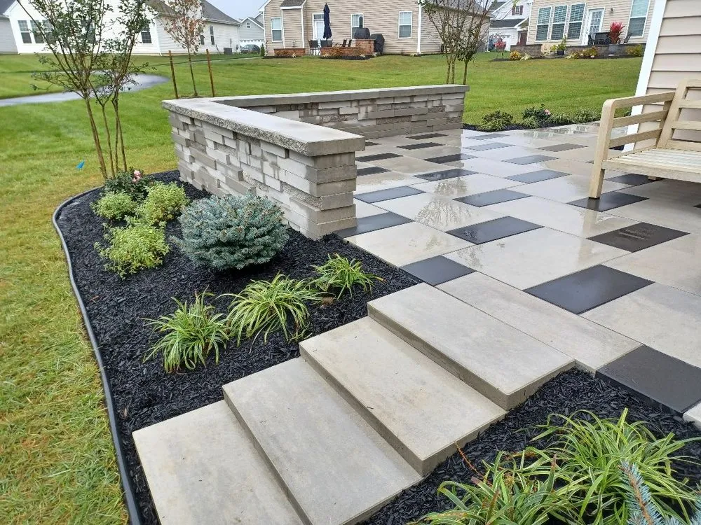 Local landscaping services for year-round maintenance in Columbus, NJ by G & G Landscaping Construction