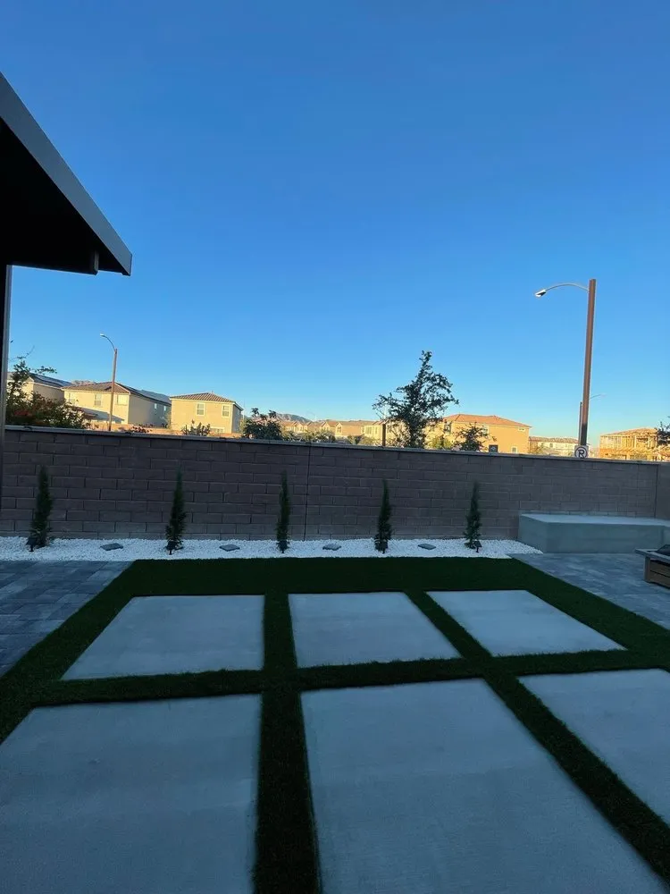 Professional landscape installation in North Las Vegas, NV by G & G Landscaping